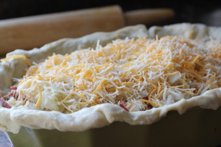 Leftover Corned Beef and Cabbage Pie Toni Spilsbury