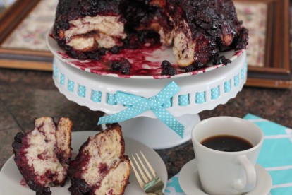 Father's Day Breakfast II Berry Coffee Cake from The Organized Cook