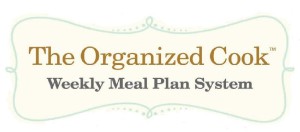 The Organized Cook Weekly Meal Plan