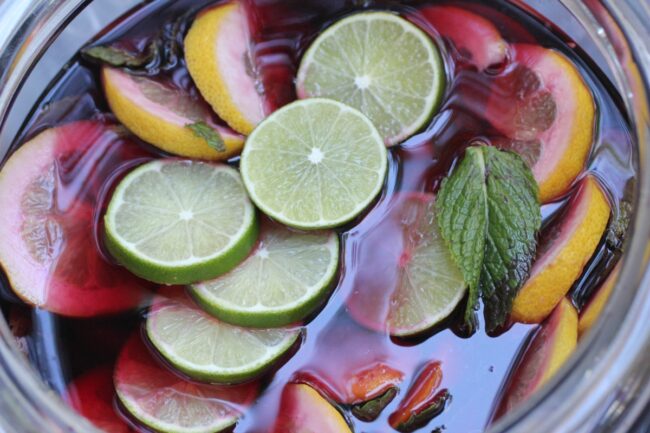 Homemade Summer Sangria from Toni Spilsbury The Organized Cook