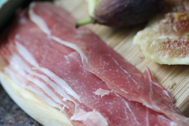 Prosciutto with Melon and Fig