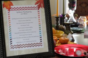 Thanksgiving Planning by Toni Spilsbury The Organized Cook