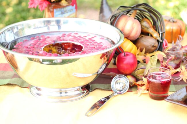 thanksgiving cranberry punch