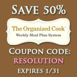 meal planning with The Organized Cook Weekly Meal Plan System