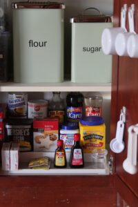 Reorganizing The Baking Cupboard