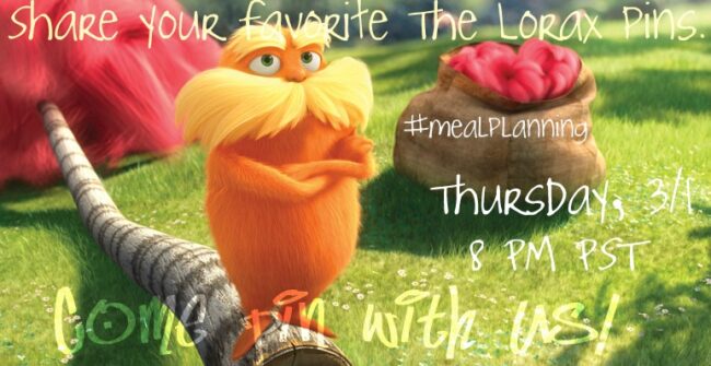 The Lorax Pinterest Party and Idea Linky