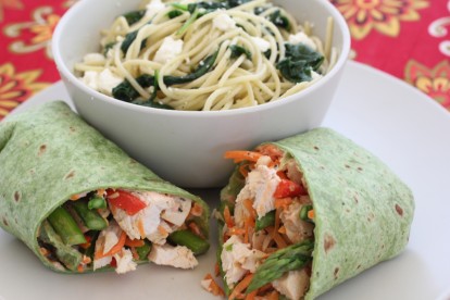 Chicken Asparagus Wrap Recipe