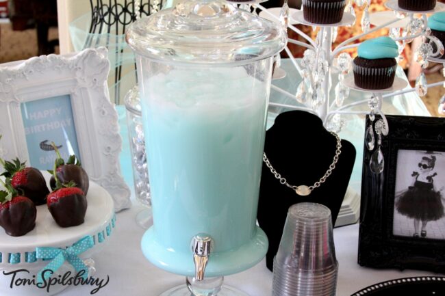 Tiffany-Inspired Party Punch